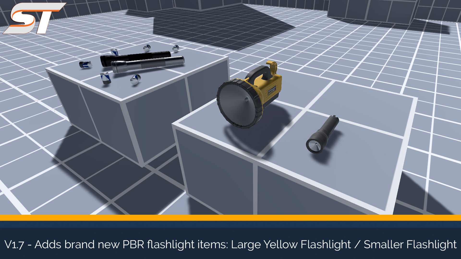Media 1 for listing PBR Realistic Flashlight System