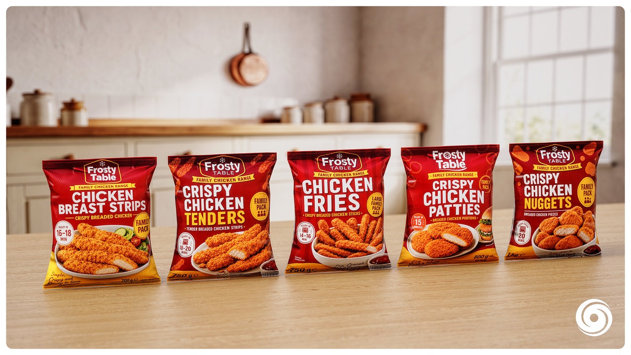 Media 1 for listing Supermarket Frozen Foods Pack - 35 Grocery Props
