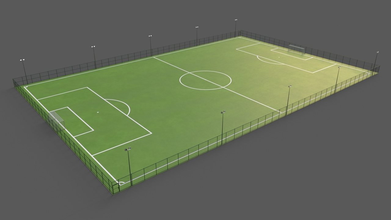 Media 1 for listing Modular Outdoor Soccer and Football Field PBR