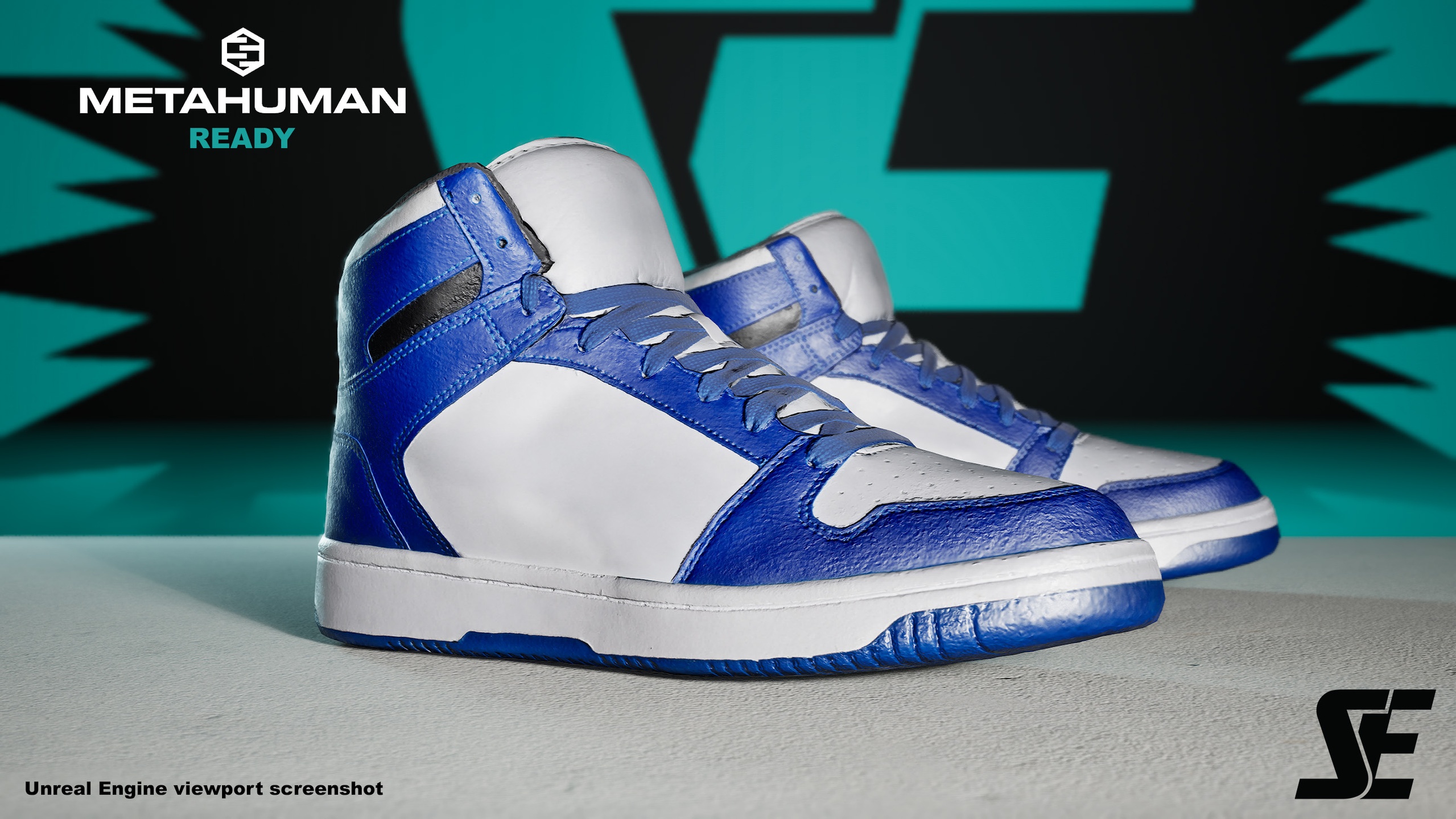 Media 1 for listing MetaHuman Ready Shoes - Sneaker V4