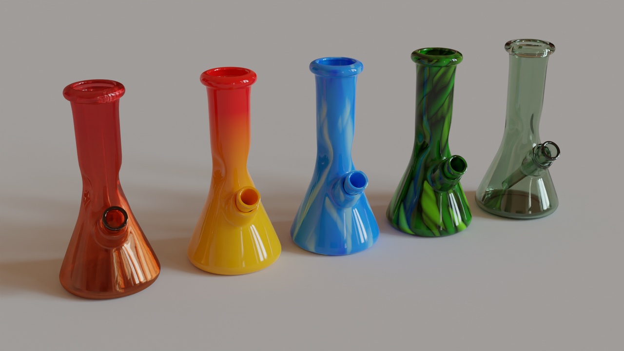 商品 Set of Bongs with 4K Texture Sets 的媒体 1
