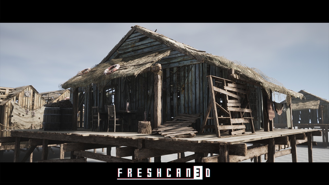 Media 1 for listing Lake Houses Pack ( Log House, Forest House, Village House )