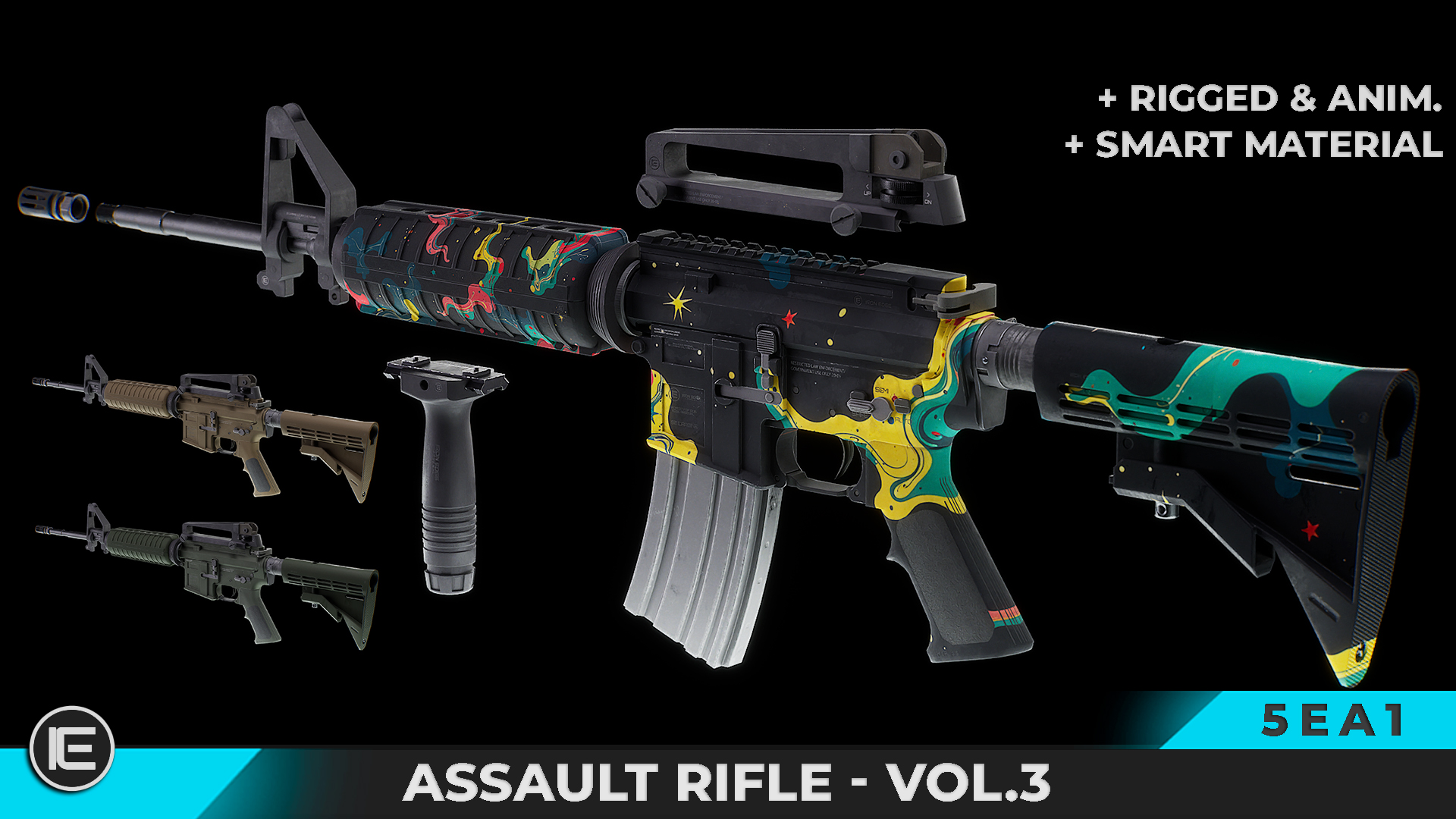 IE Pro Kit - Classic American Rifle - 5EA1