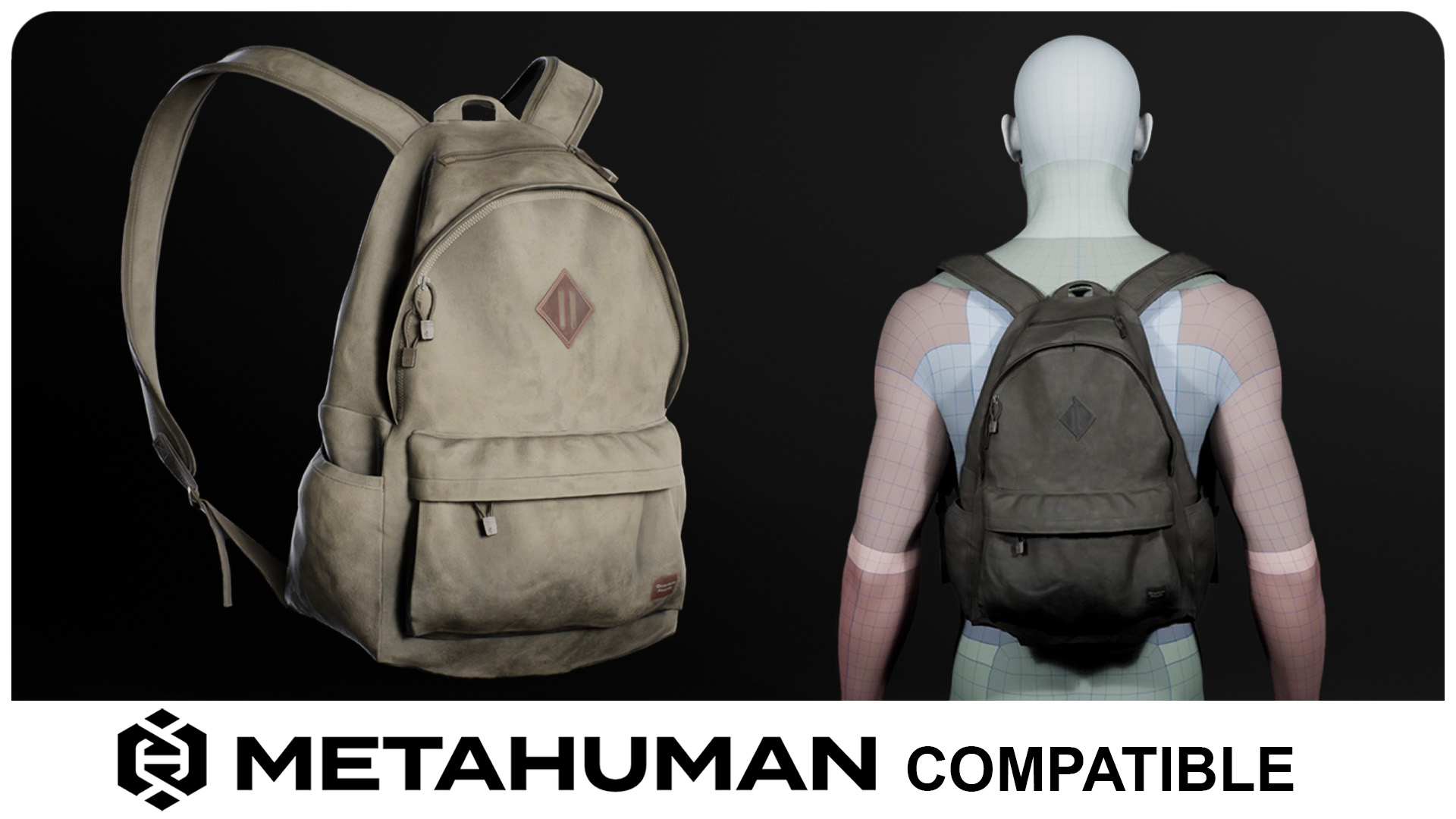 Backpack Casual - Metahuman | Fab