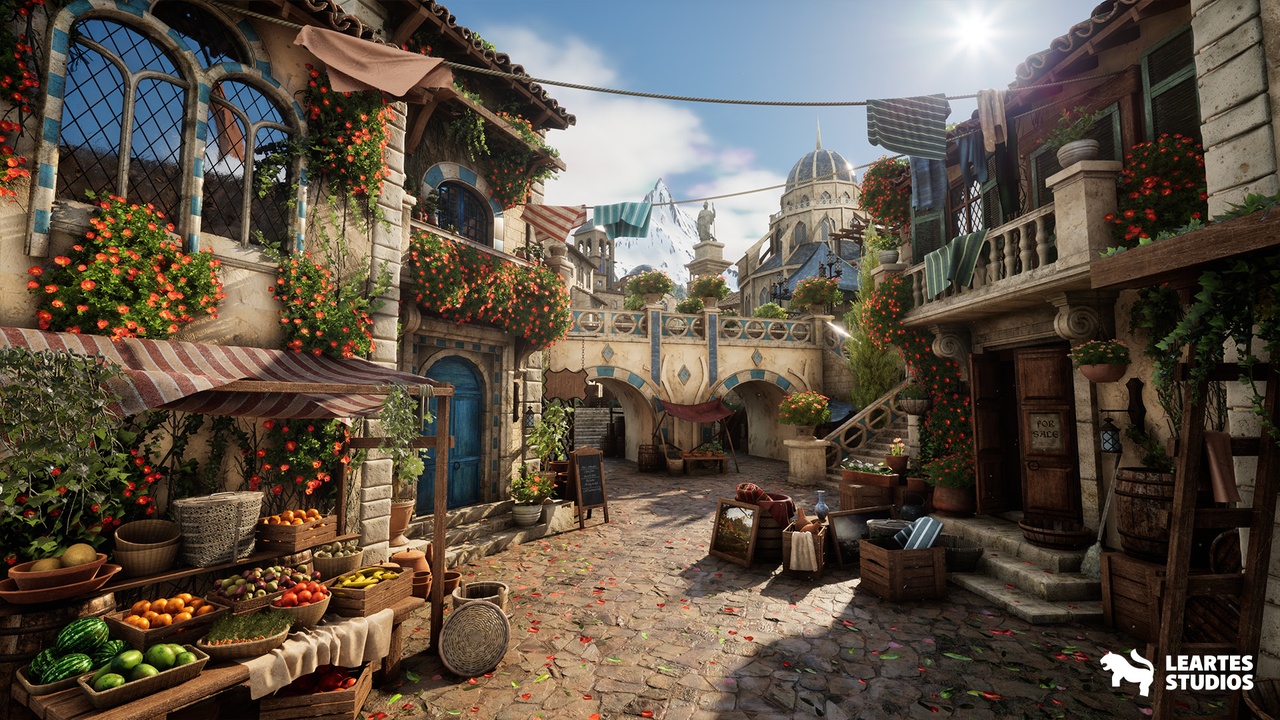 Media 1 for listing Fantasy City Street