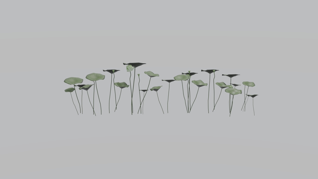 Media 1 for listing Lotus Pond Garden Water Feature 3D Model