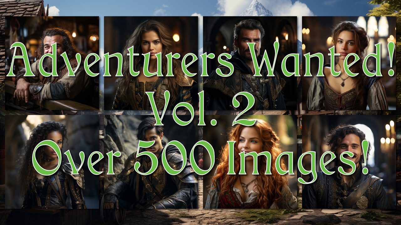 Media 1 for listing [FBG] - Adventurers Wanted! Vol. 2