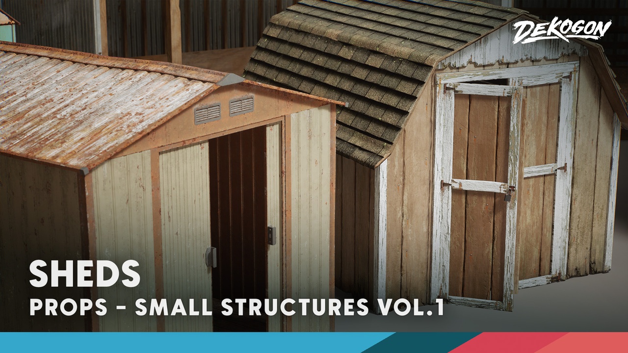 Small Structures VOL.1 [ Low Poly ] 제품 등록을 위한 미디어 1개