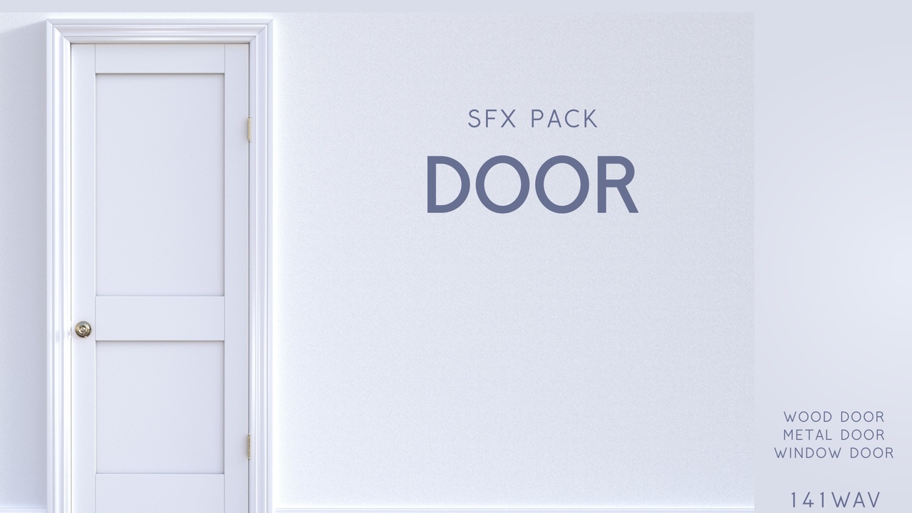 Media 1 for listing Door Sfx Pack