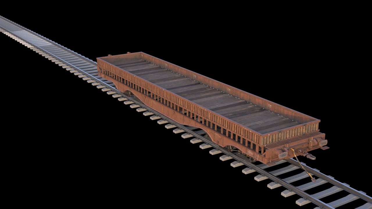Media 1 for listing Train Flatbed Rail Car