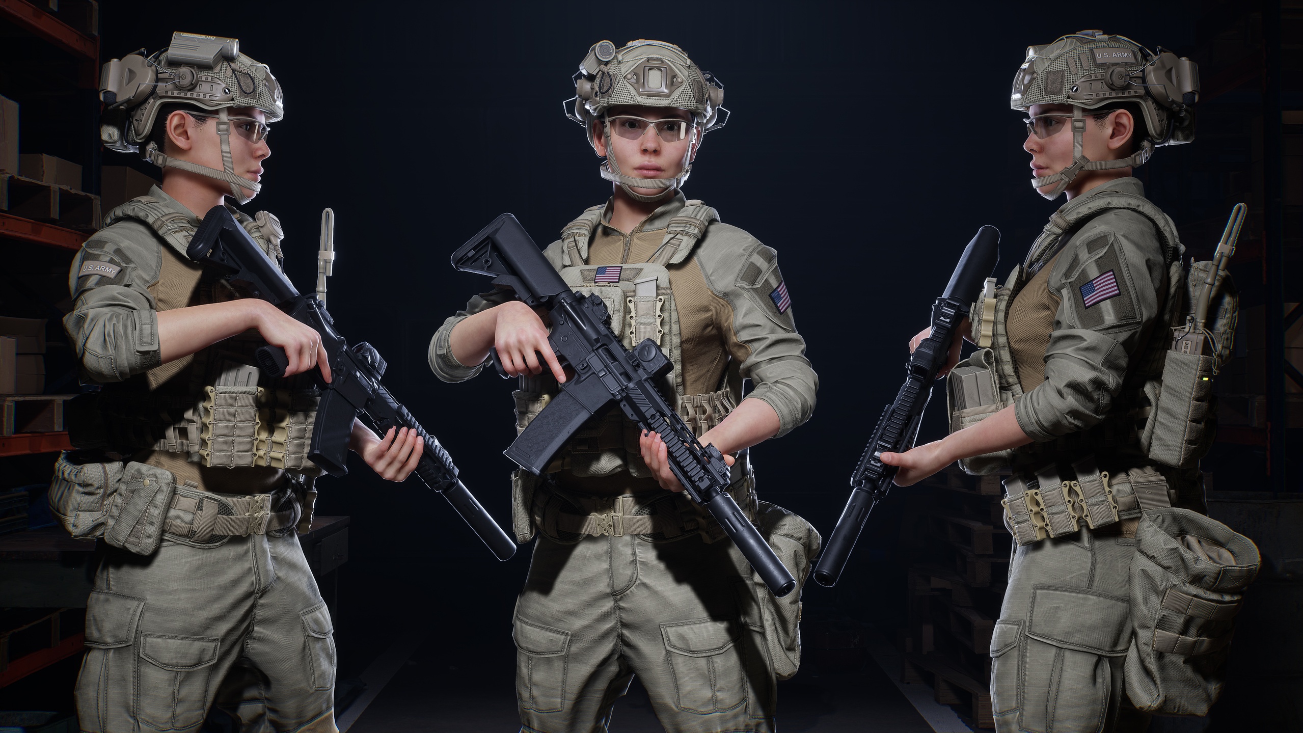 Media 1 for listing MODULAR FEMALE SOLDIER Vol. 1