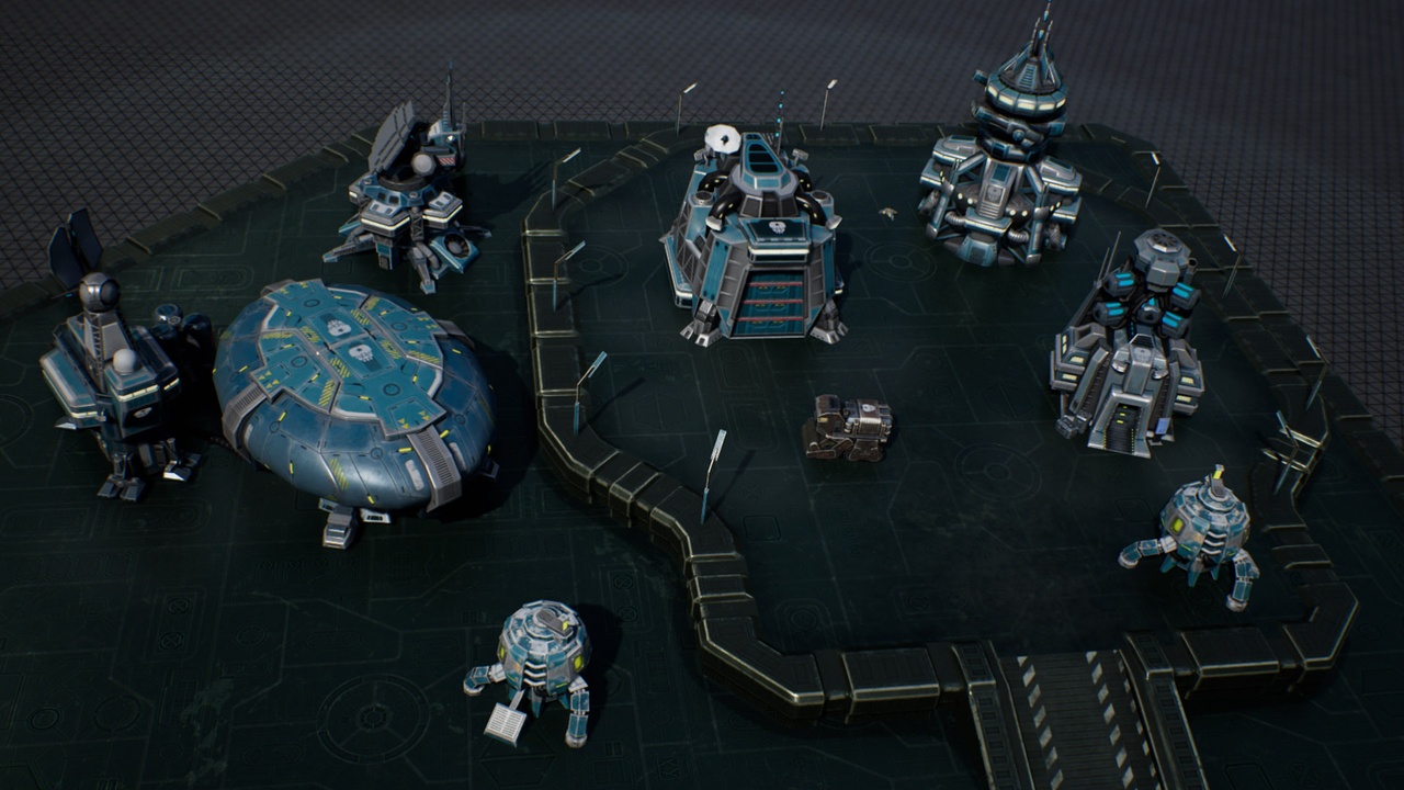 Media 1 for listing Set of Sci-Fi Buildings