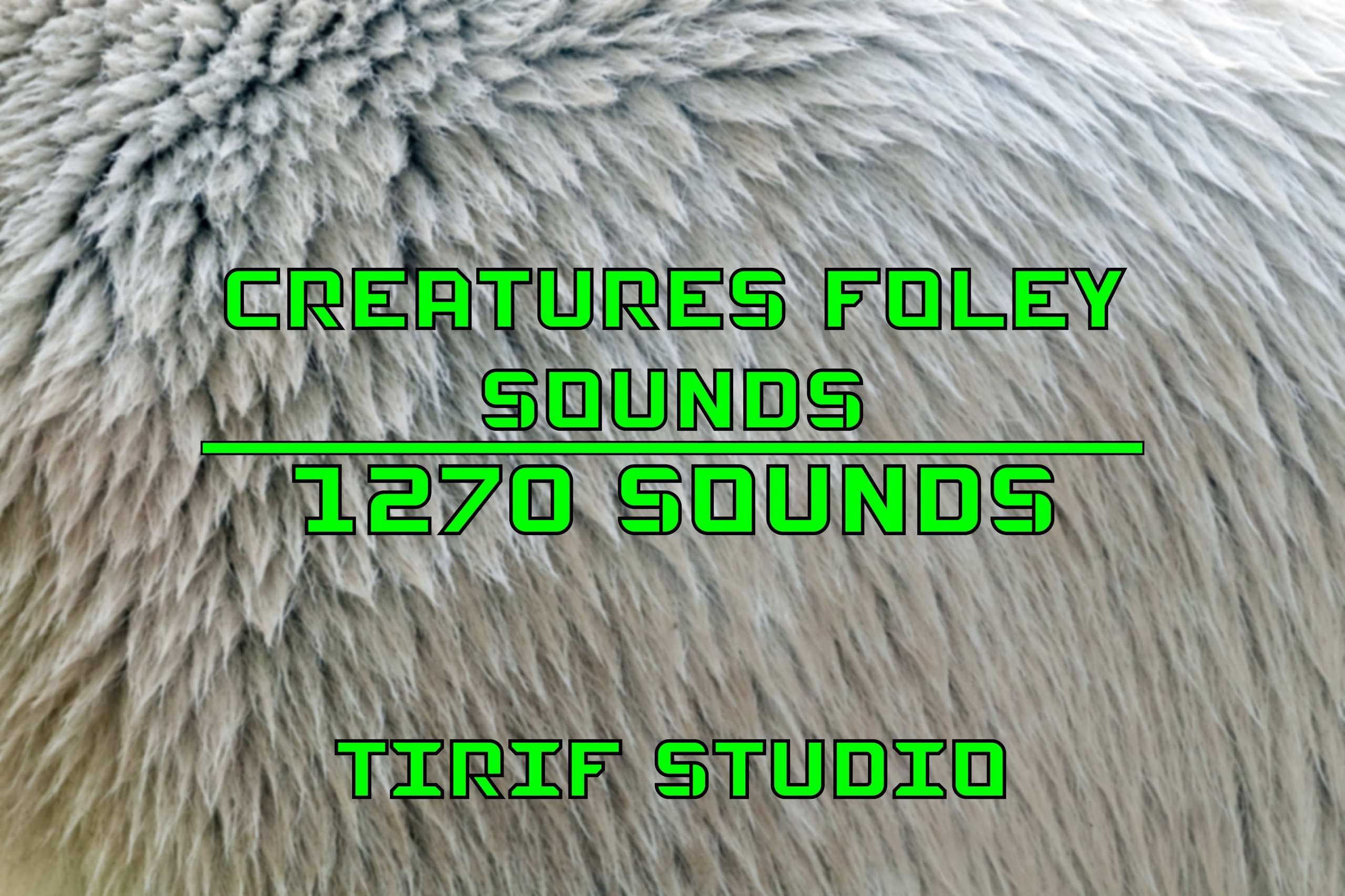 Media 1 for listing Creatures Foley Sounds