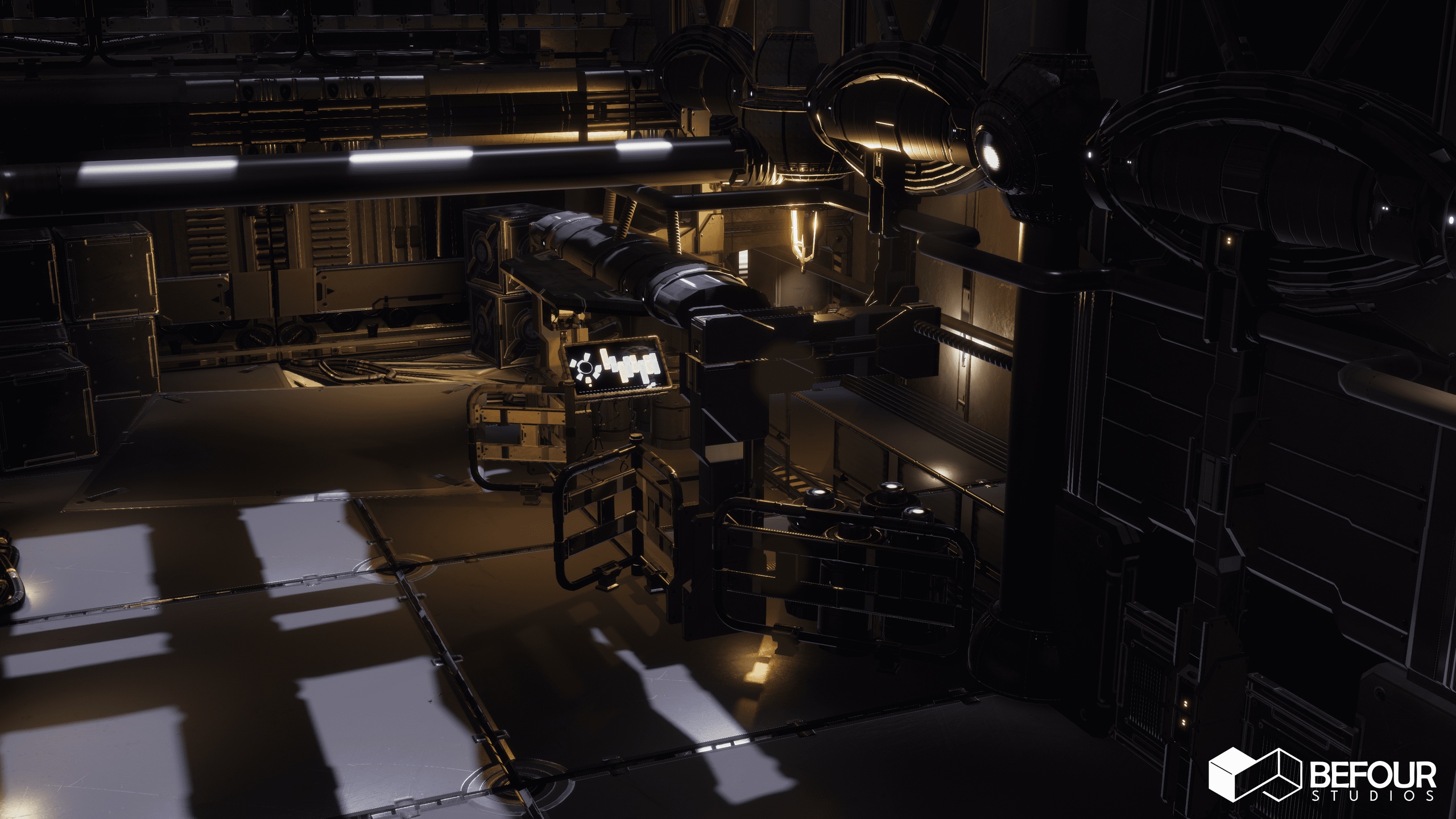 Sci-Fi Space Modular Environment - Unity | Fab
