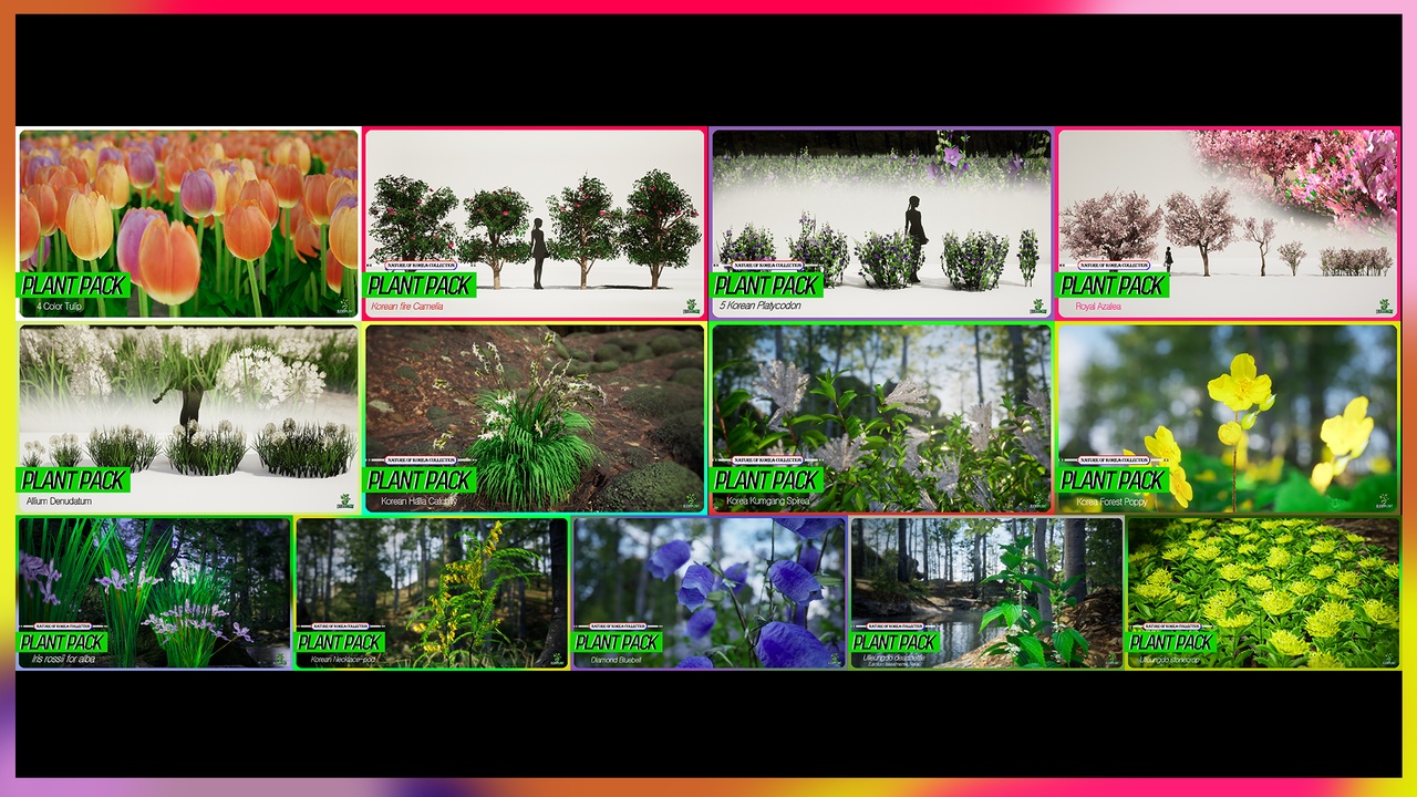 Media 1 for listing MEGA PLANT PACK - 38 Global Flowers Pack 01