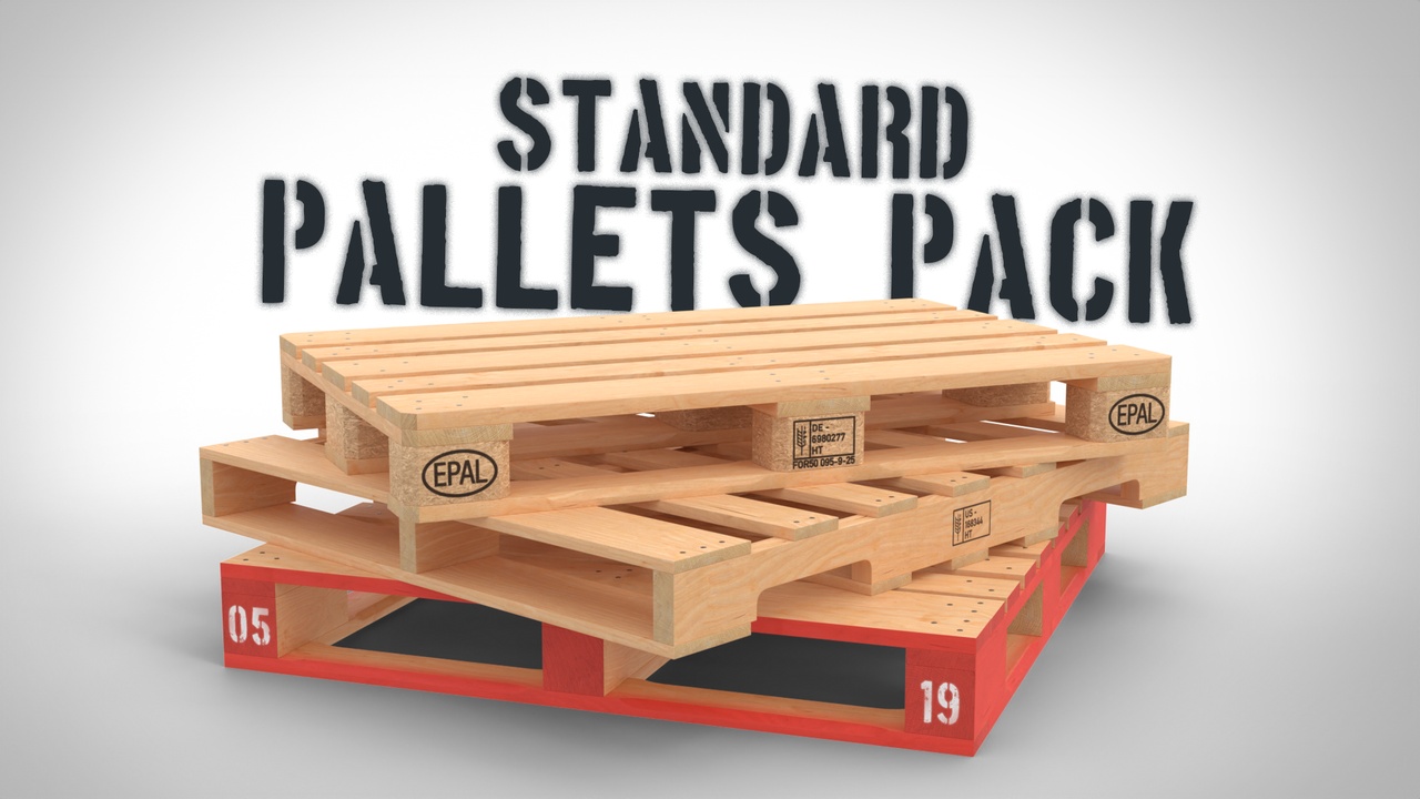 الوسائط 1 للقائمة Standard Pallets PACK