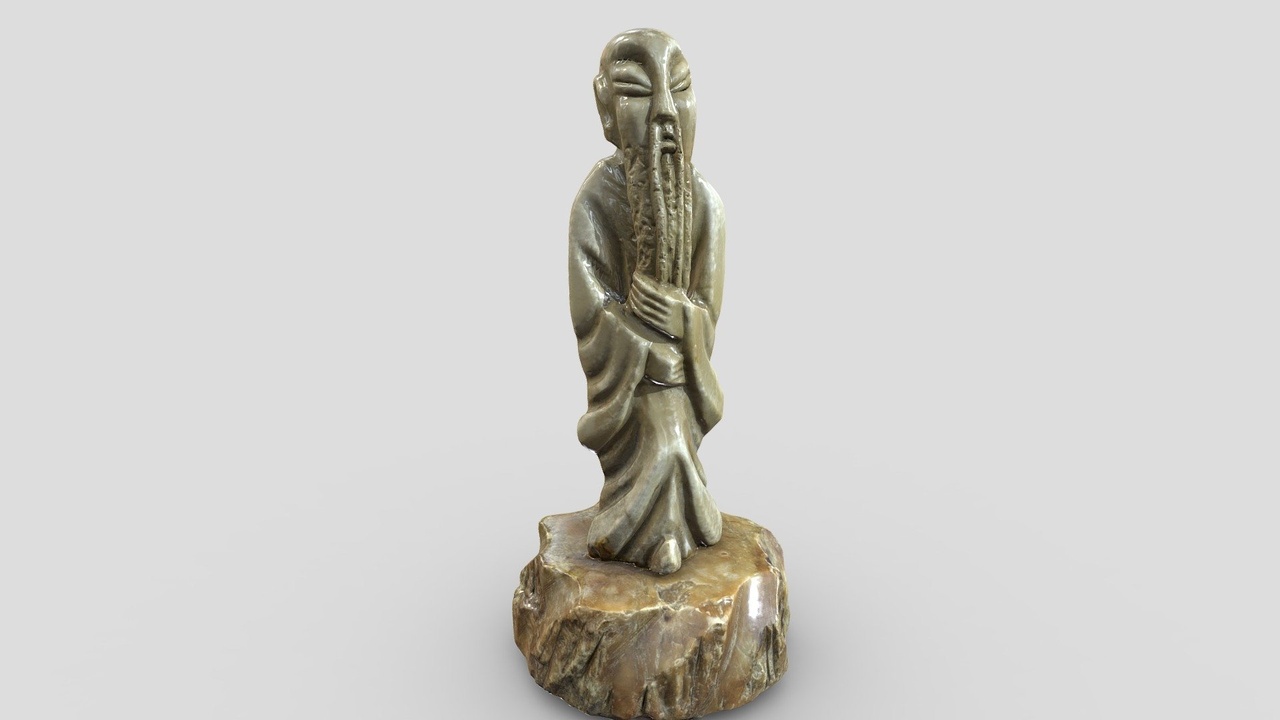 Media 1 for listing Antique Chinese Marble Sculpture