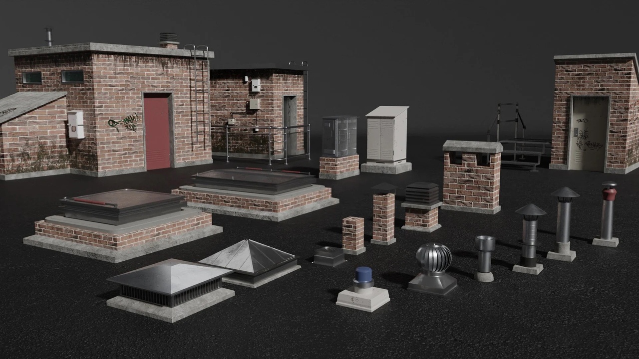 Media 1 for listing Rooftop Props Collection