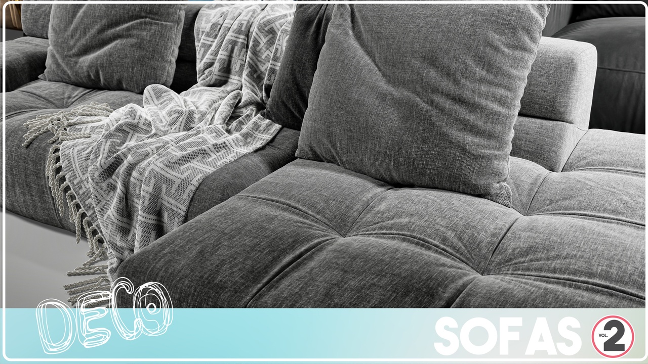 Sofas Vol. 2 제품 등록을 위한 미디어 1개