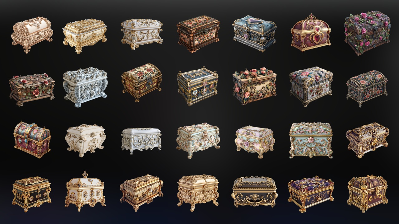 Media 1 for listing Jewellery Box - Icon Pack