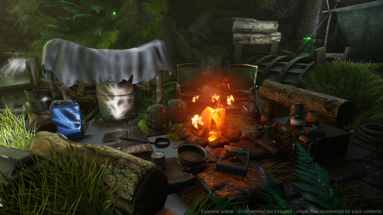 Media 1 for listing Camping Props/Food/Equipment