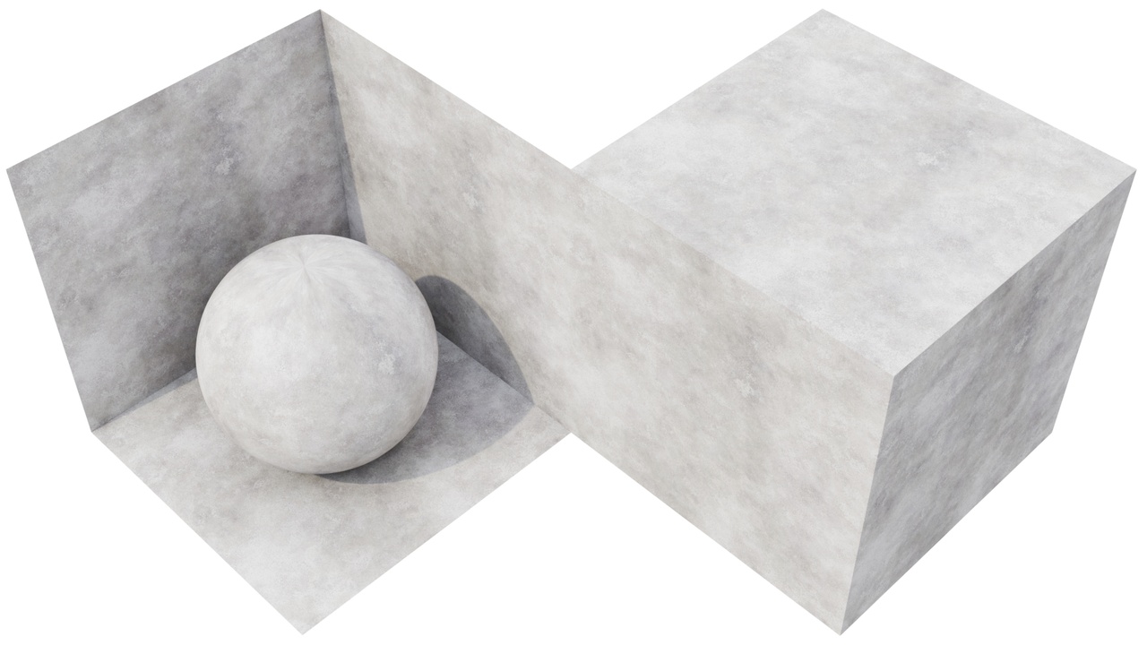 Media 1 for listing Realistic PBR material. Concrete #2