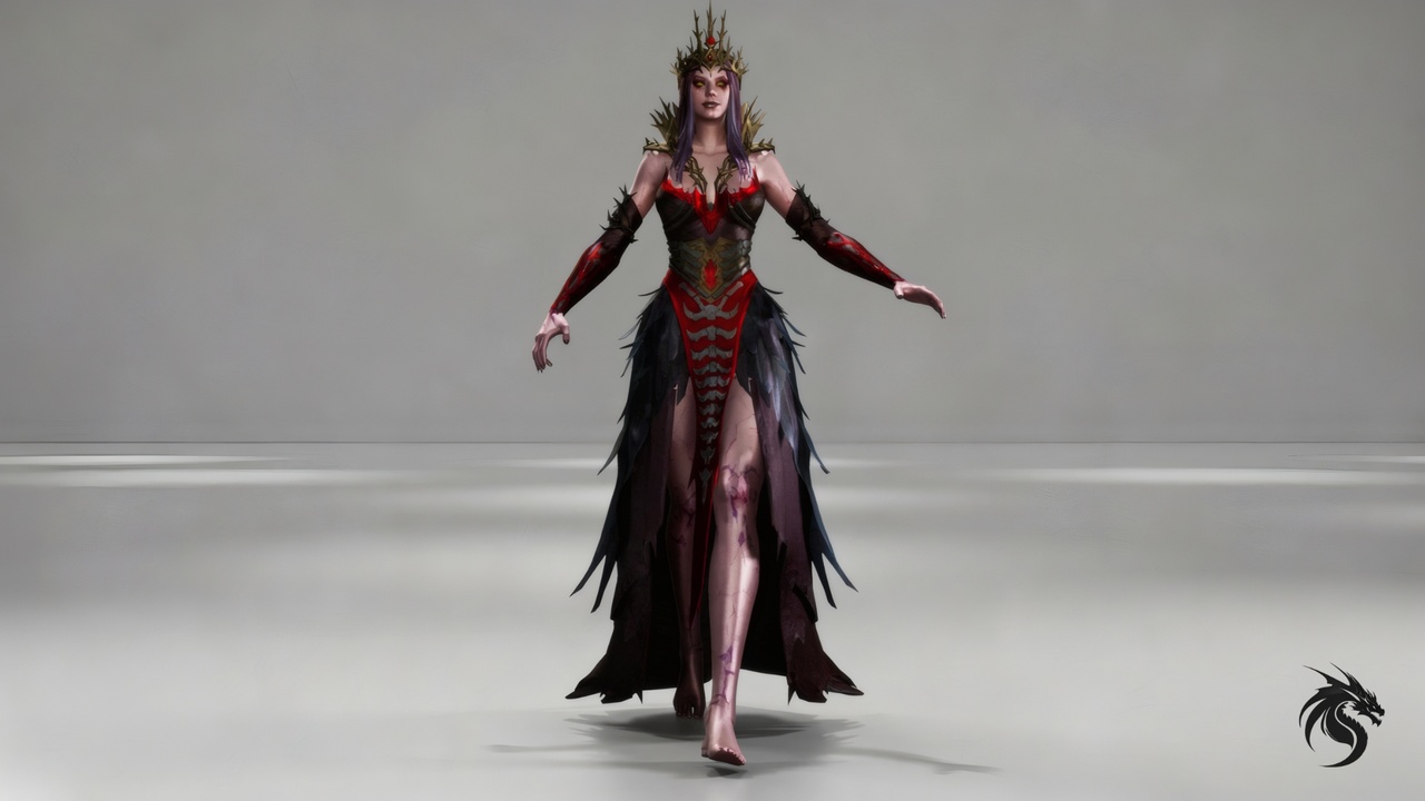 Media 1 for listing Dark Witch - Lowpoly