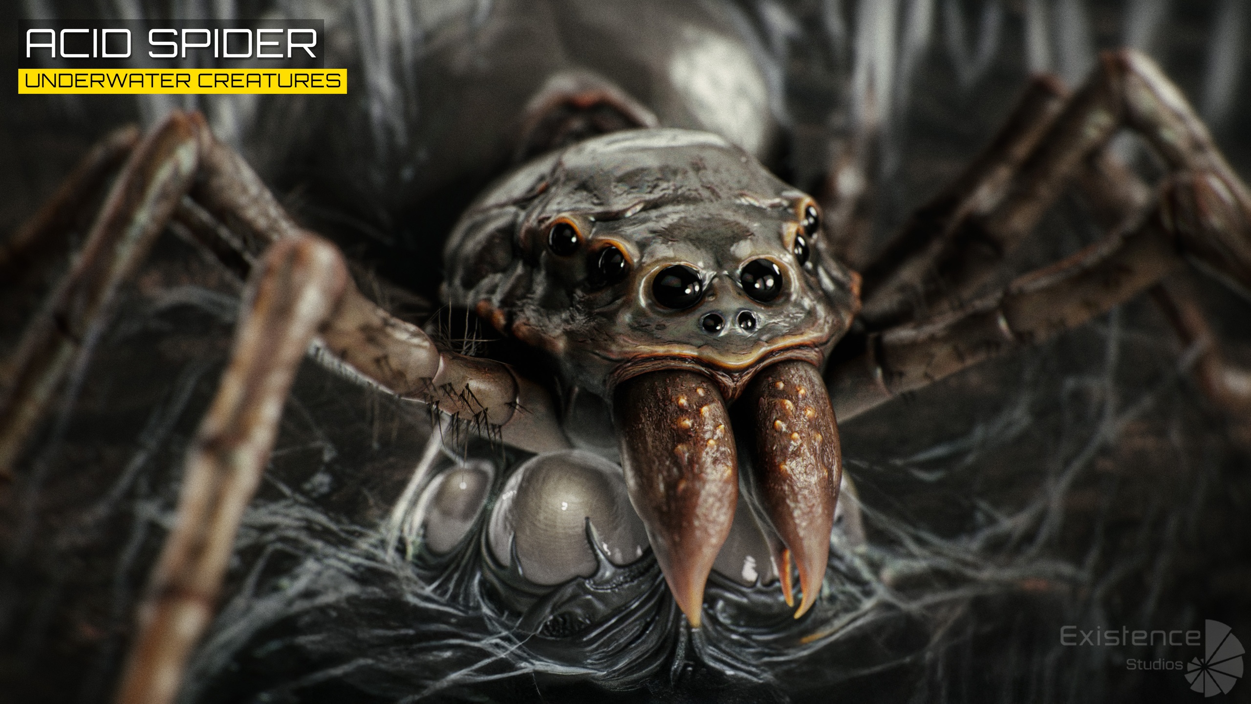 Media 1 for listing Mutant Acid Spider - Monster Creature - #85