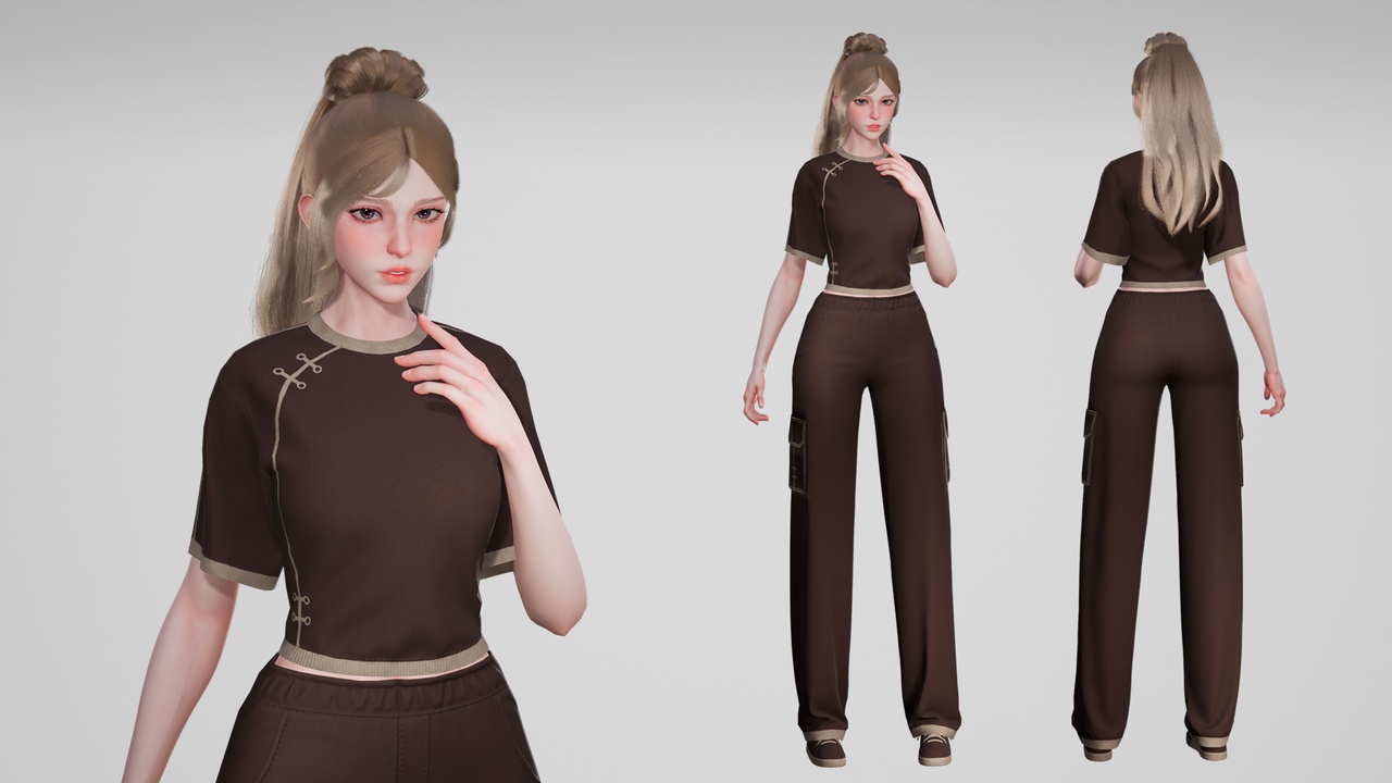 Media 1 for listing Street Girl Outfit