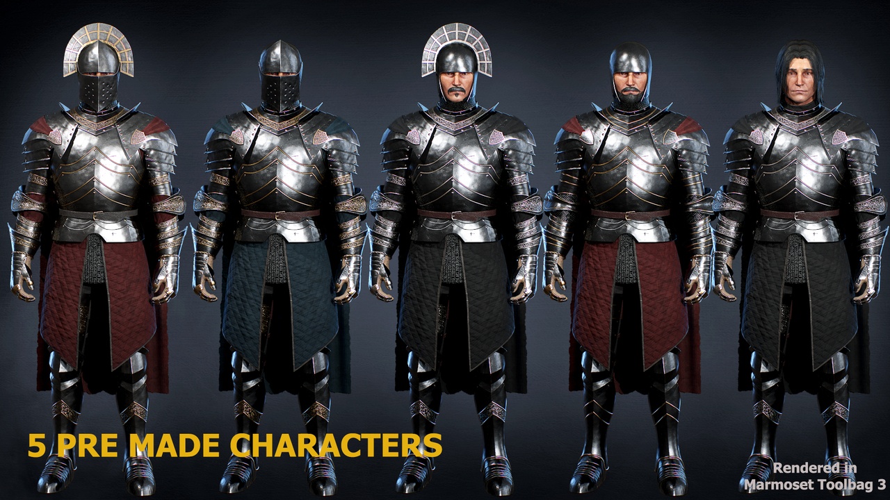 Media 1 for listing Fantasy Knight 05