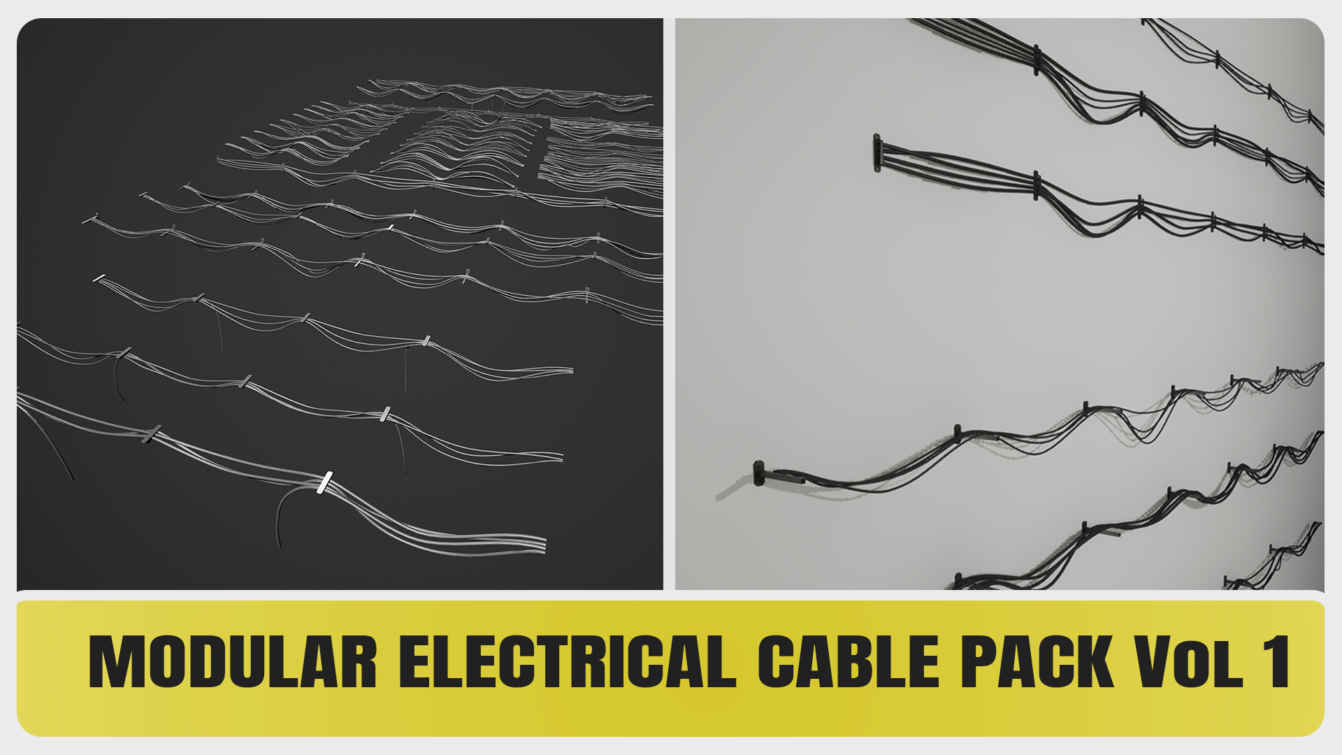 Electrical Cable Module Modular Electrical Cable Pack Vol 1 | Fab