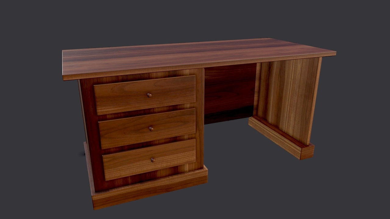 Media 1 for listing Desk With Drawers