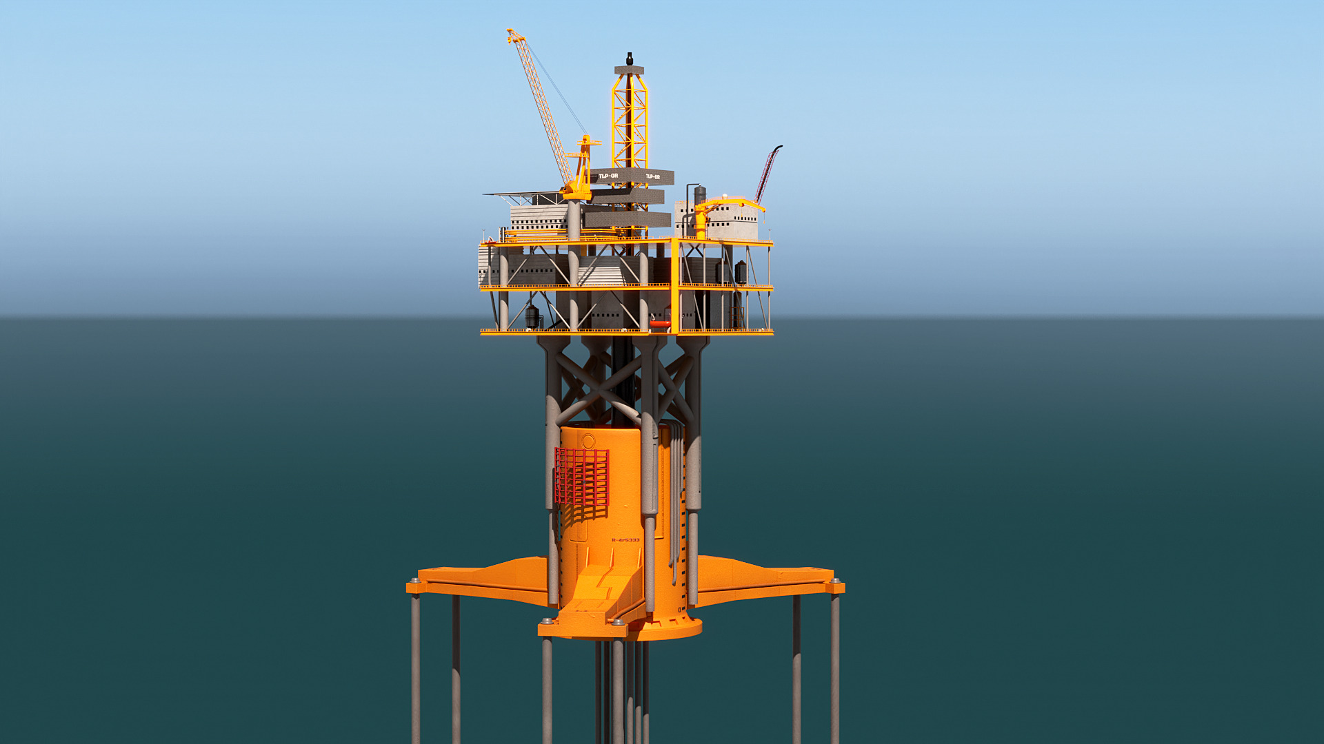 TPL Tension Leg Oil Platform | Fab