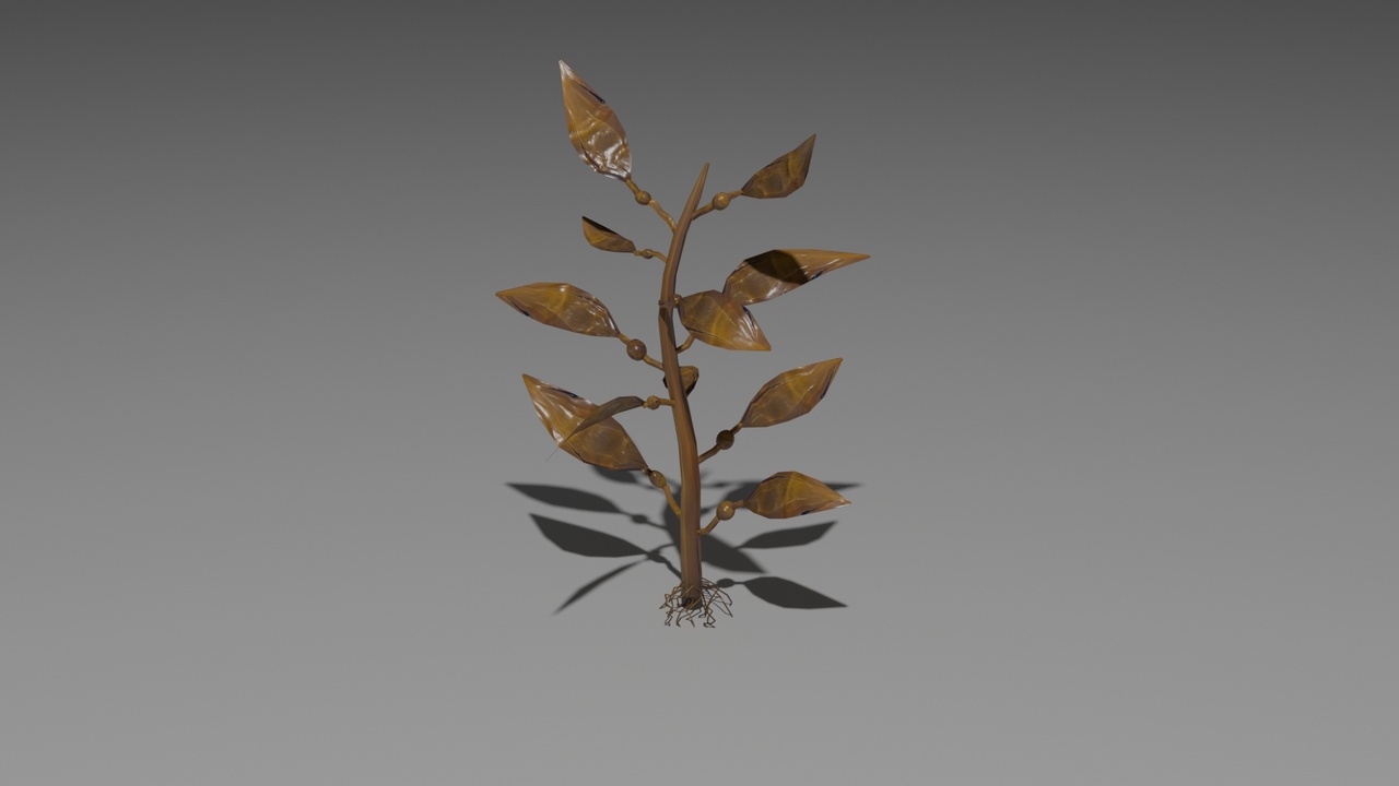 Media 1 for listing Seaweed Kelp Plant Low Poly