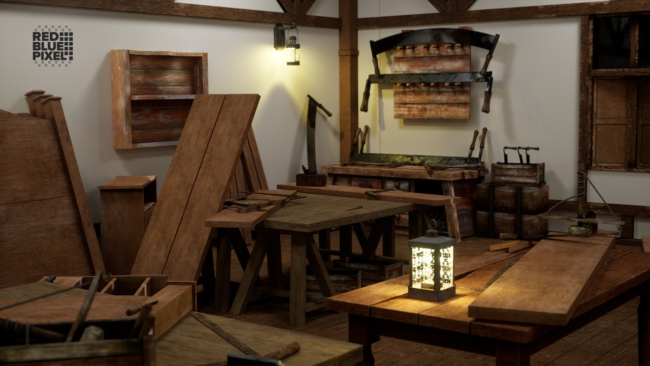 Media 1 for listing Medieval Carpenter's Tools