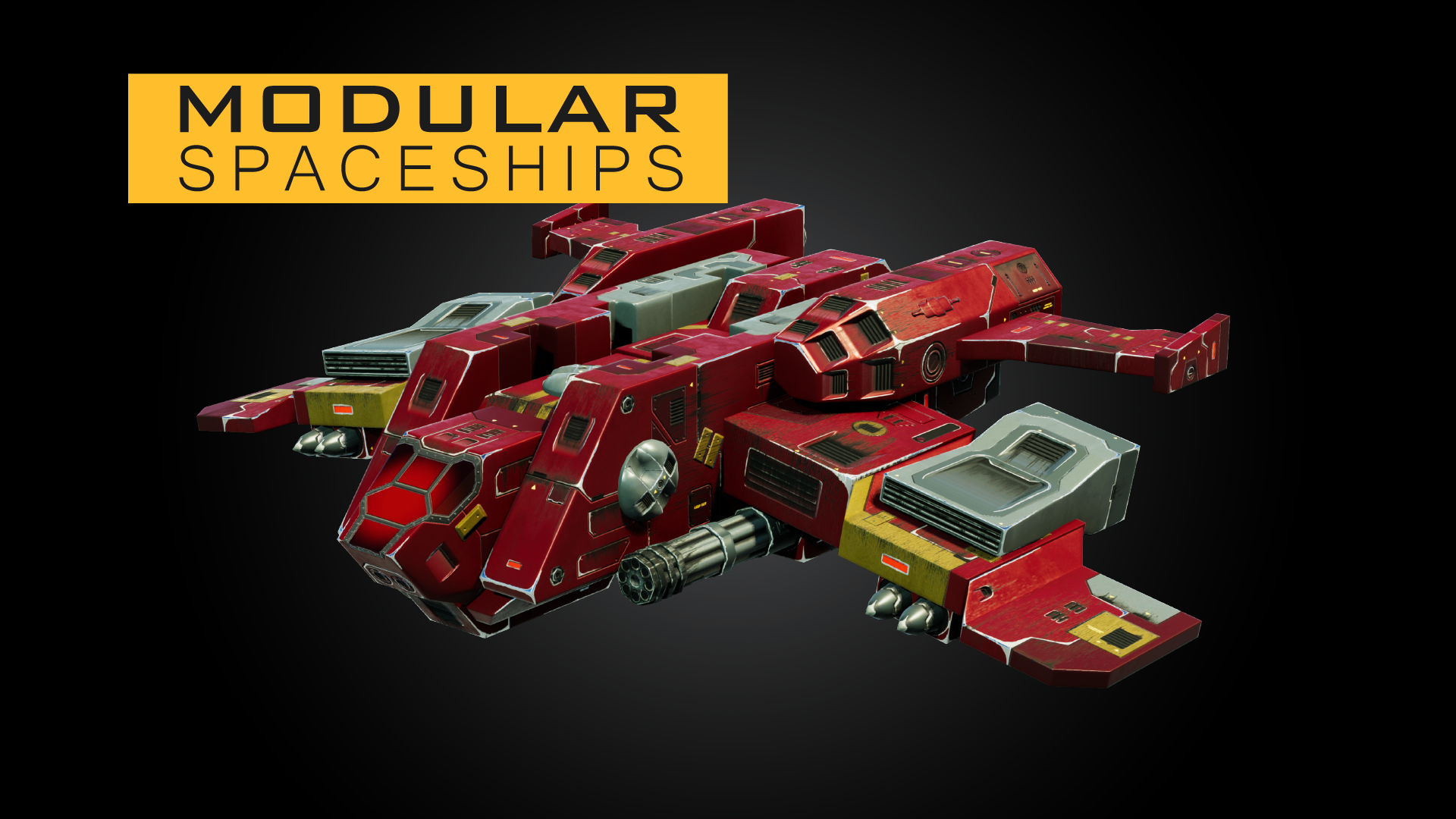 Spaceship Modular Space Excalibur | Fab