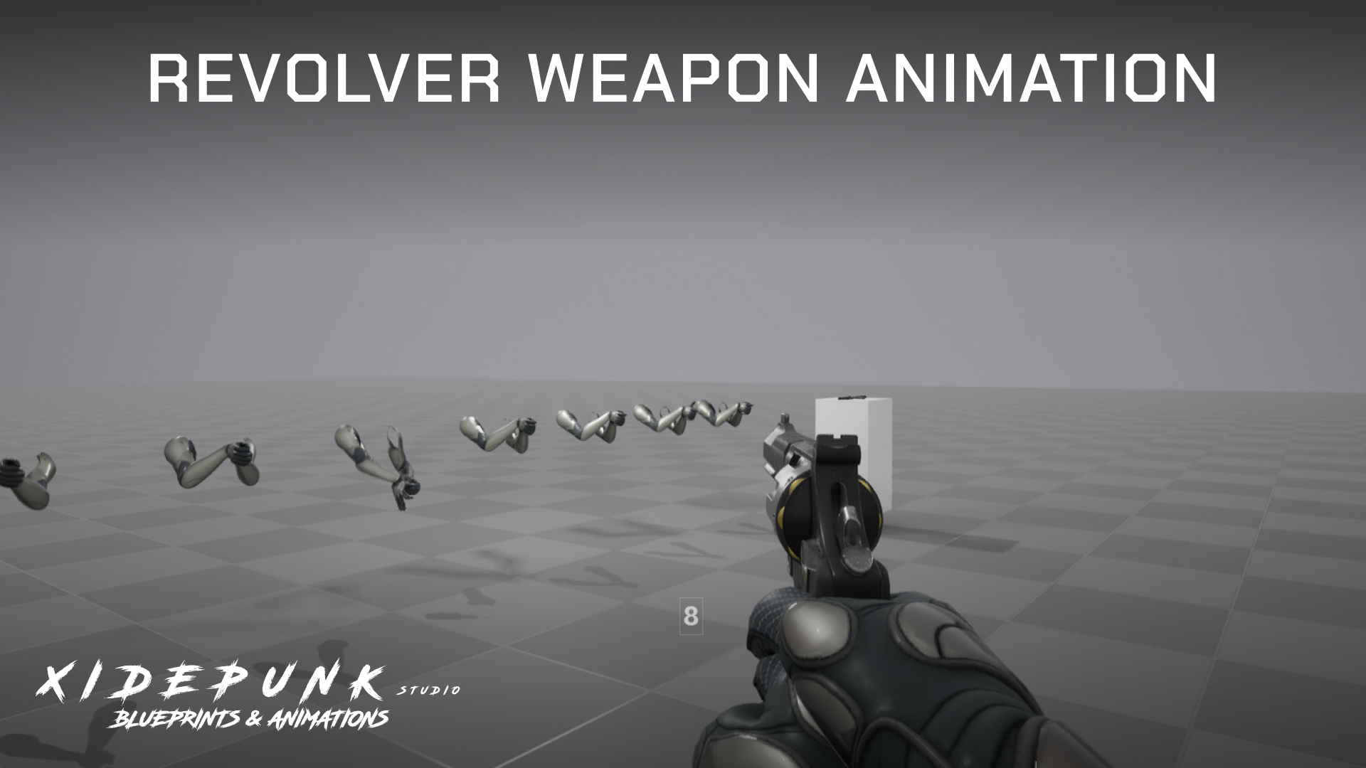 First Person Revolver Weapon Animations | Fab