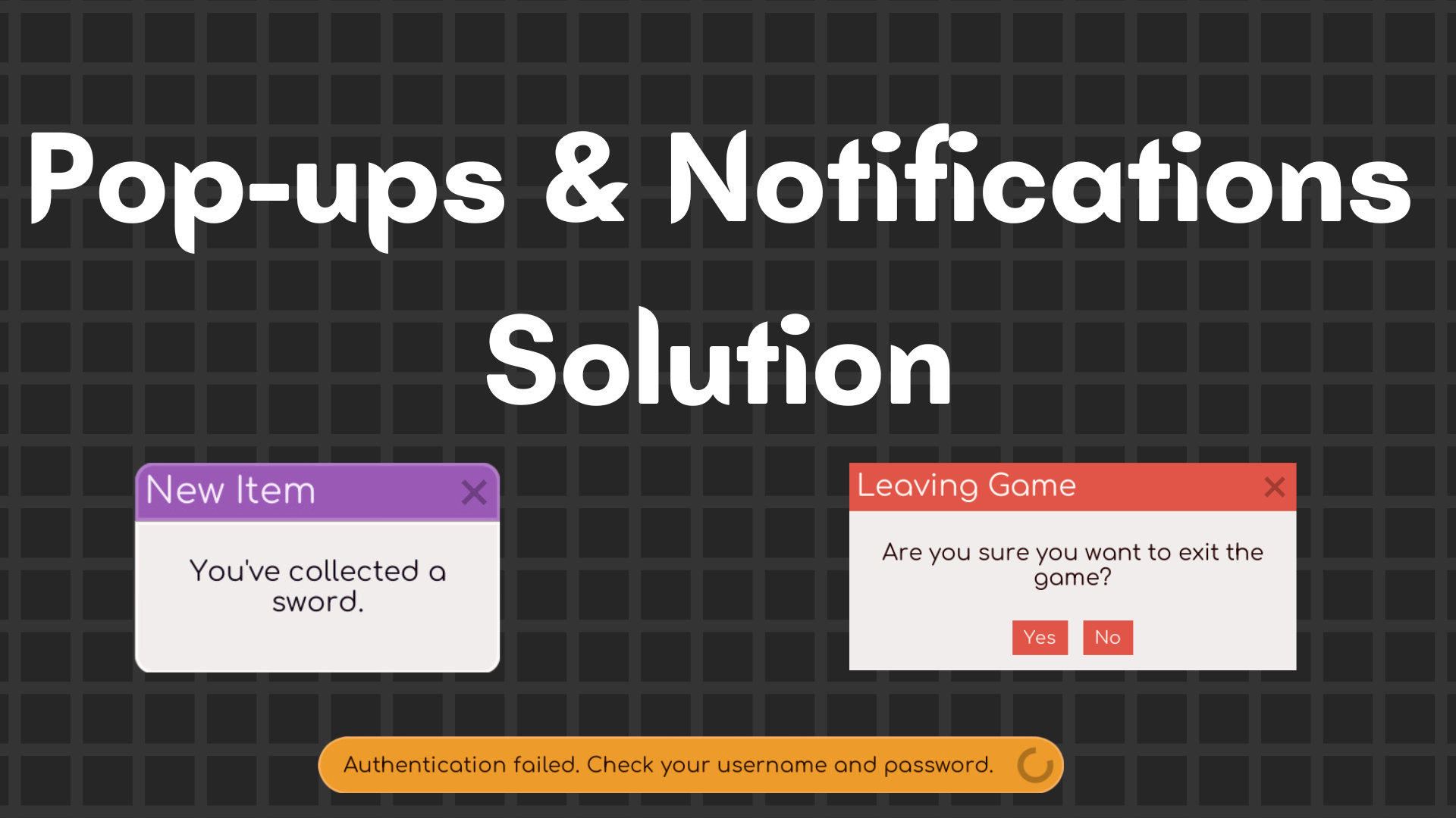Pop-up & Notification Solution | Fab