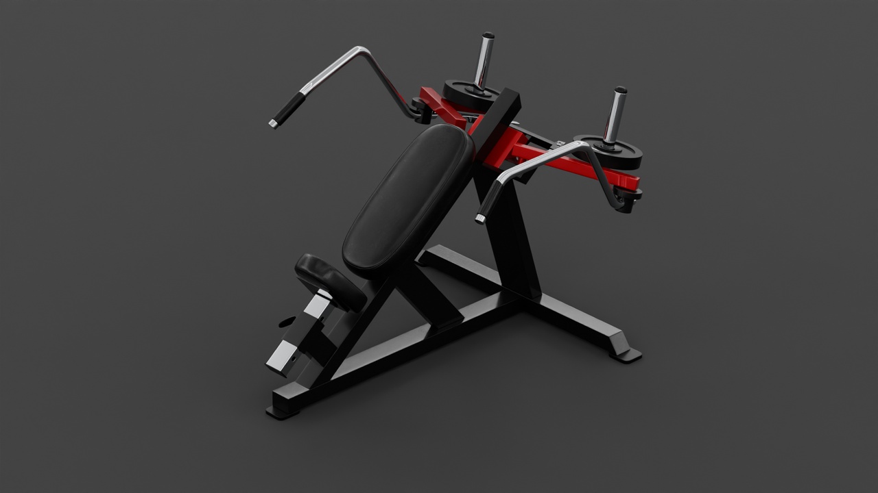 Media 1 for listing Plate-Loaded Incline Chest Press Machine