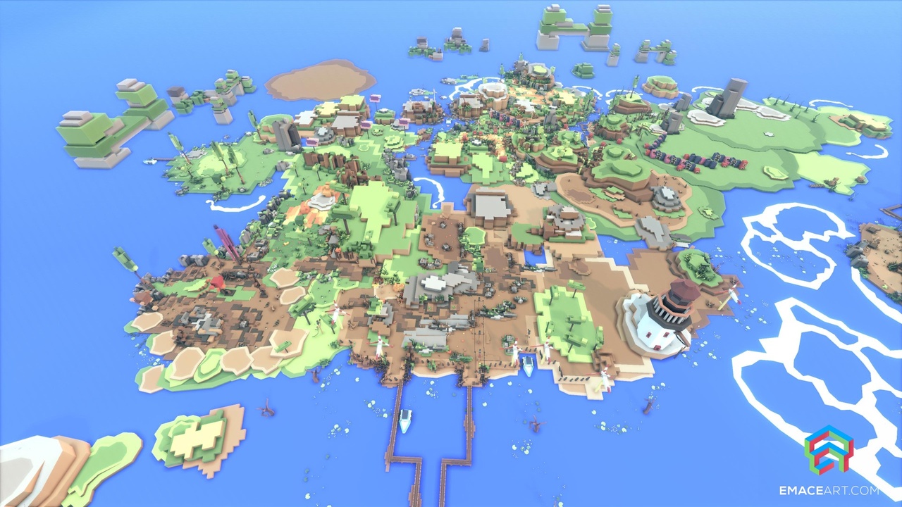 Media 1 for listing EpicVoxel World PRO - Summer Atolls & Forest