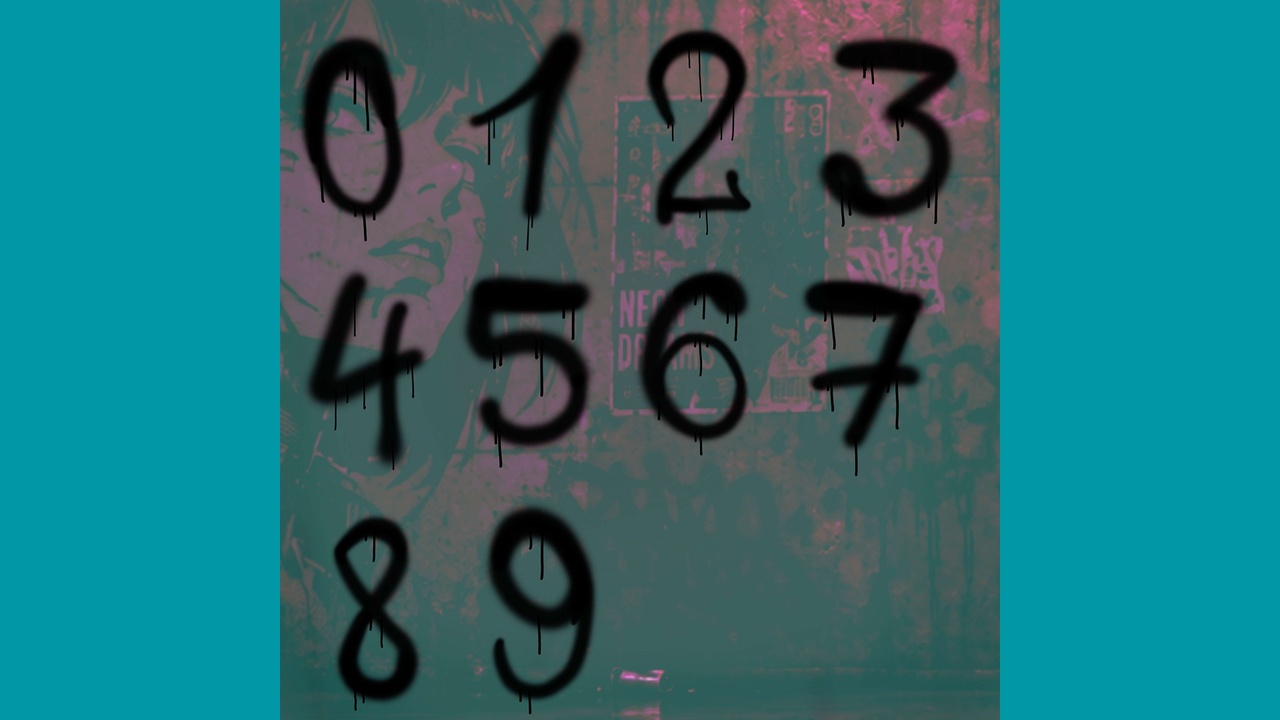 Media 1 for listing Numbers 0-9