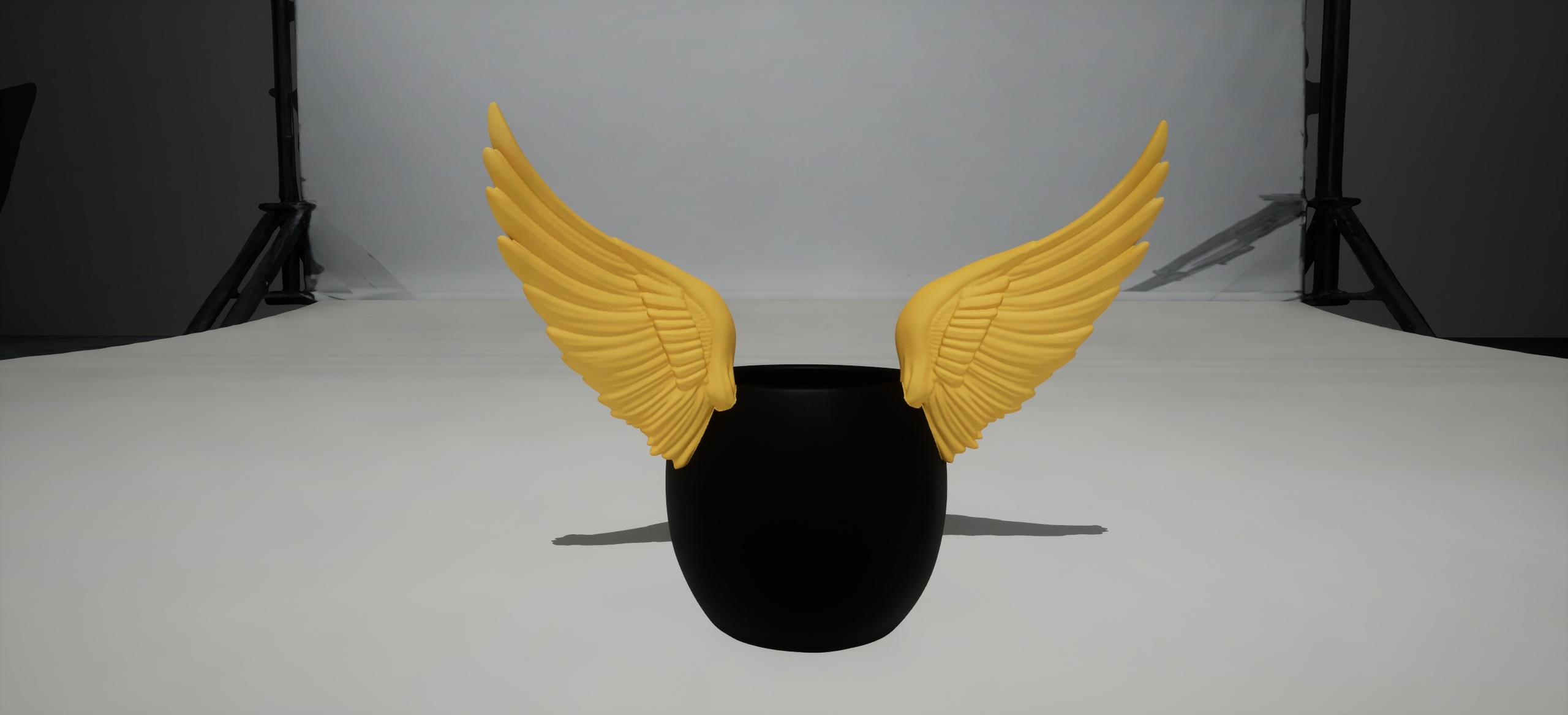 Media 1 for listing Angel Wings Plant Pot - Prop
