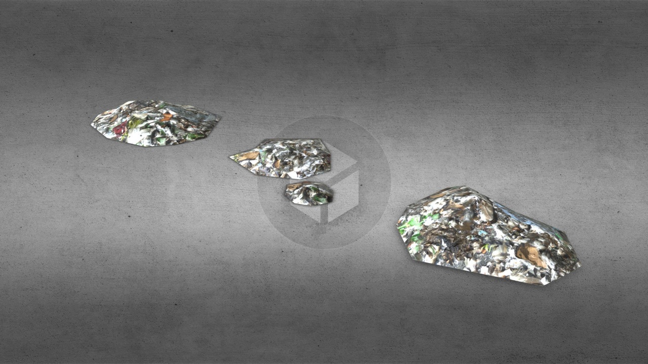 Media 1 for listing Pile of Trash and Garbage - 3 Piece Set