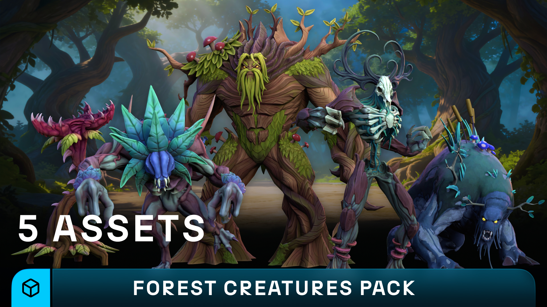 Stylized Forest Creatures Pack | Fab