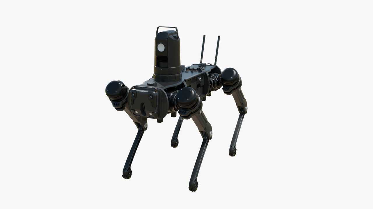 Media 1 for listing Surveillance Robot Dog