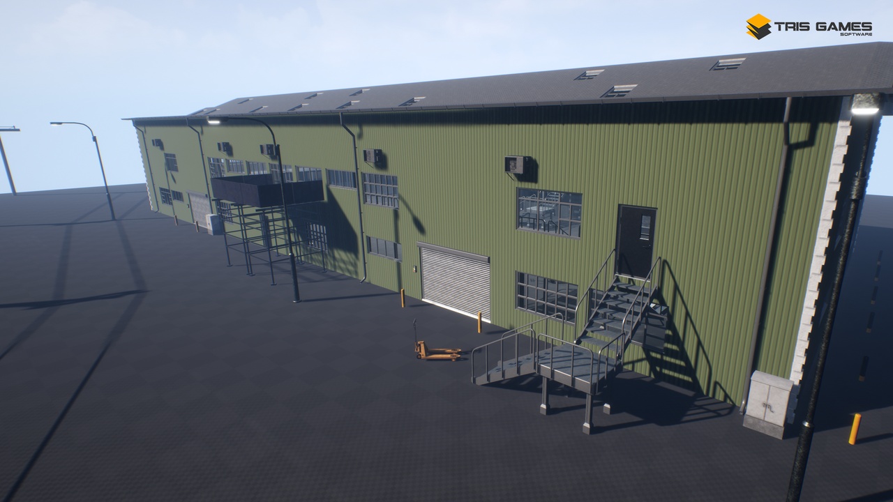 Media 1 for listing Modular Factory Environment / Interior / Pole System / Door System