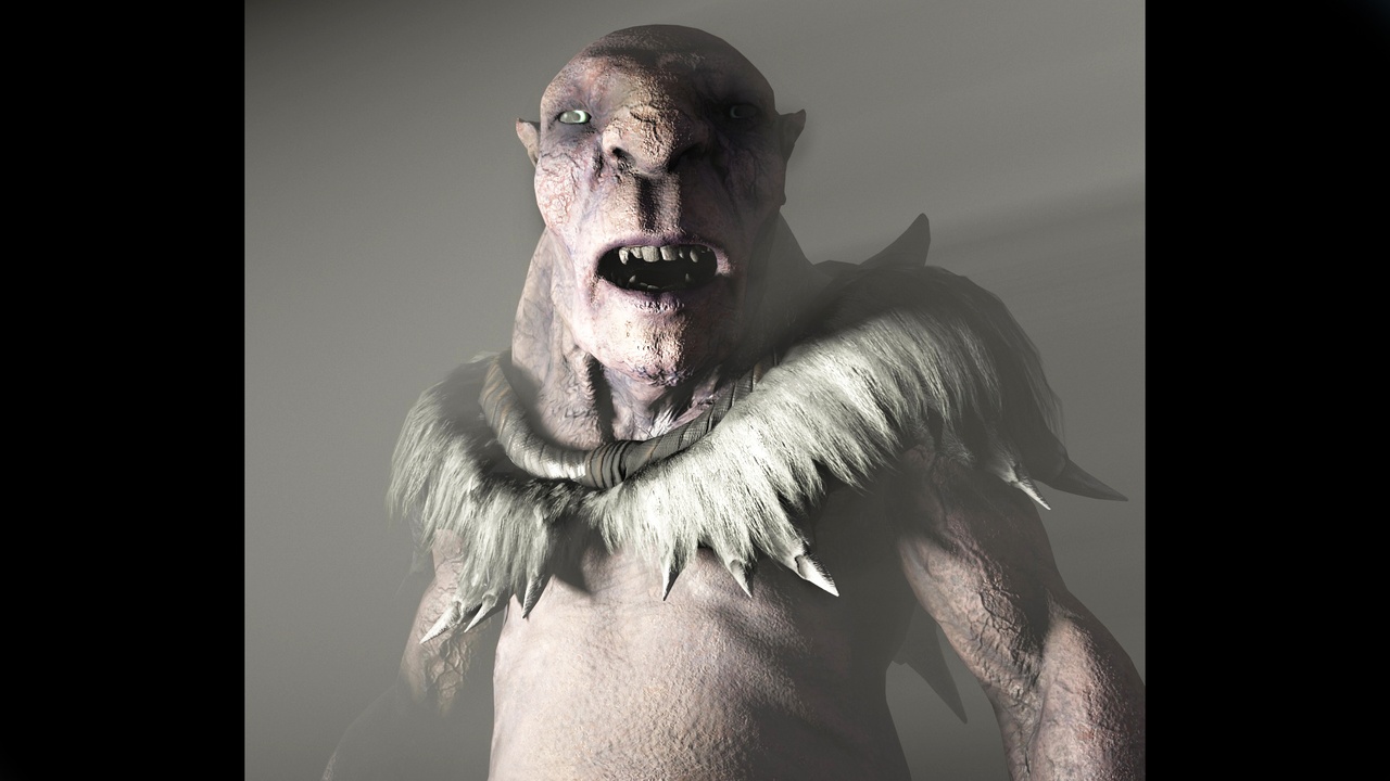 Media 1 for listing Troll 2 Game-ready Character