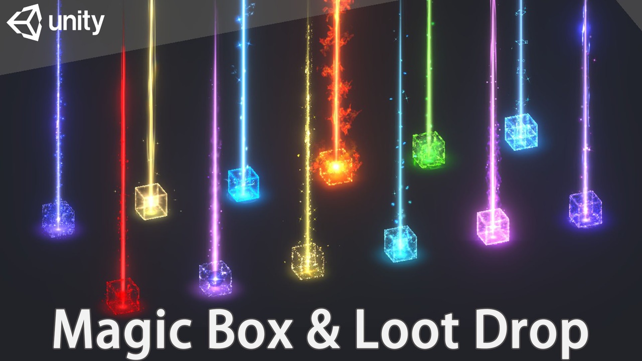 Media 1 for listing Game VFX - Magic Box & Loot Drop