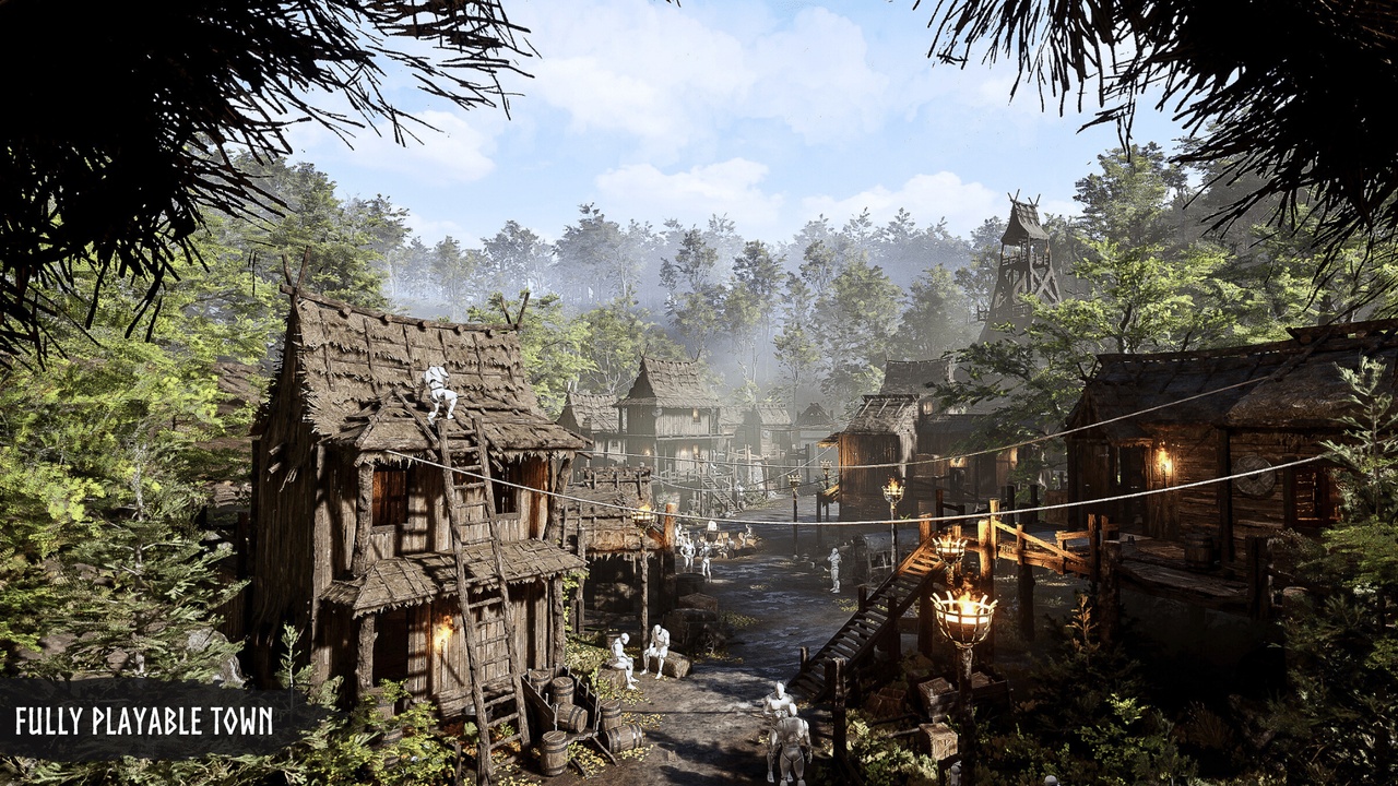 Media 1 for listing Modular Medieval Village (Village, Medieval Village, Bandit village, Town)