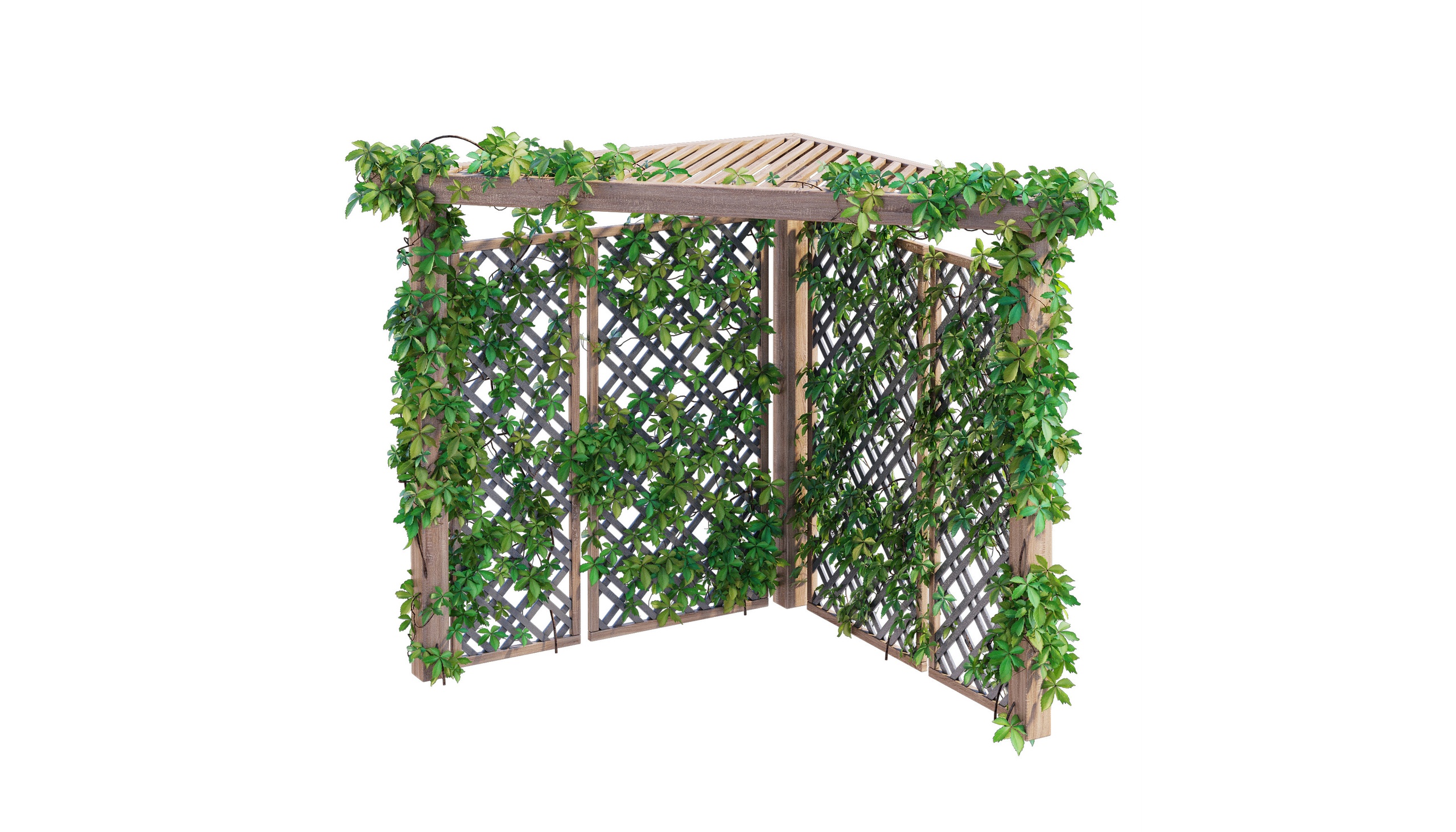 Media 1 for listing Slatted Corner Pergola